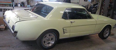 1966 Ford Mustang Before